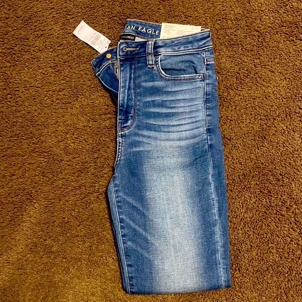 2 Regular Super High-Rise Jeggings